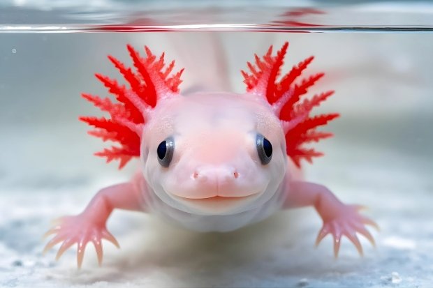 Keunikan Ikan Axolotl yang Sulit di Tandingi